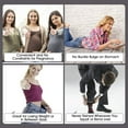 thumbnail image 6 of Invisible Women Stretch Belt No Show Elastic Web Strap Belt with Flat Buckle for Jeans Pants Dresses, 6 of 7