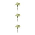 thumbnail image 2 of Wosthever Flores de sujeción artificiales Ramo de flores Ramos falsos de cena Arreglo de guirnalda Decoración de boda Verde Type1 NO1, 2 of 6