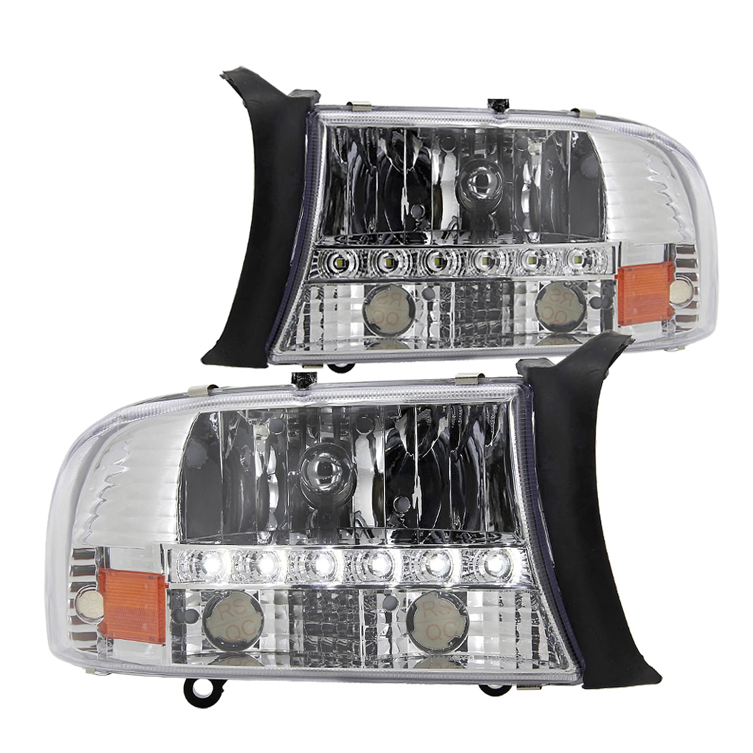 Spec-D Tuning Led Headlights for 1997-2004 Dodge Dakota Head Light