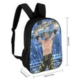 thumbnail image 2 of Logan Paul Backpack, 17 Inch Laptop Backpack, Water-Resistant BookBag, Adjustable Shoulder Straps, Durable 600D Polyester, 2 of 9