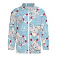 thumbnail image 3 of Lightweight Jacket for Men - Baby Elephant Cuteness Casual Zip Up Bomber Jacket Men Spring Fall Windbreaker Coat with Pocket, 3 of 6