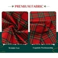 thumbnail image 4 of Christmas Checkered Tartan Rectangle Tablecloth - Red Buffalo Plaid Xmas Table Cloths, Stain Resistant Washable Table Cover for Dining/Parties/Holiday Decor, 60 x 102 Inch, 4 of 6