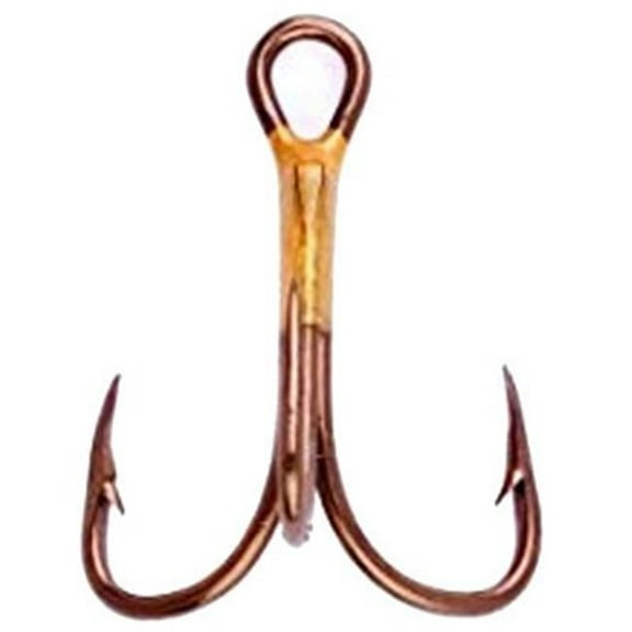 SZ4 Treble Hook Bronze Curved Point - Pack of 5