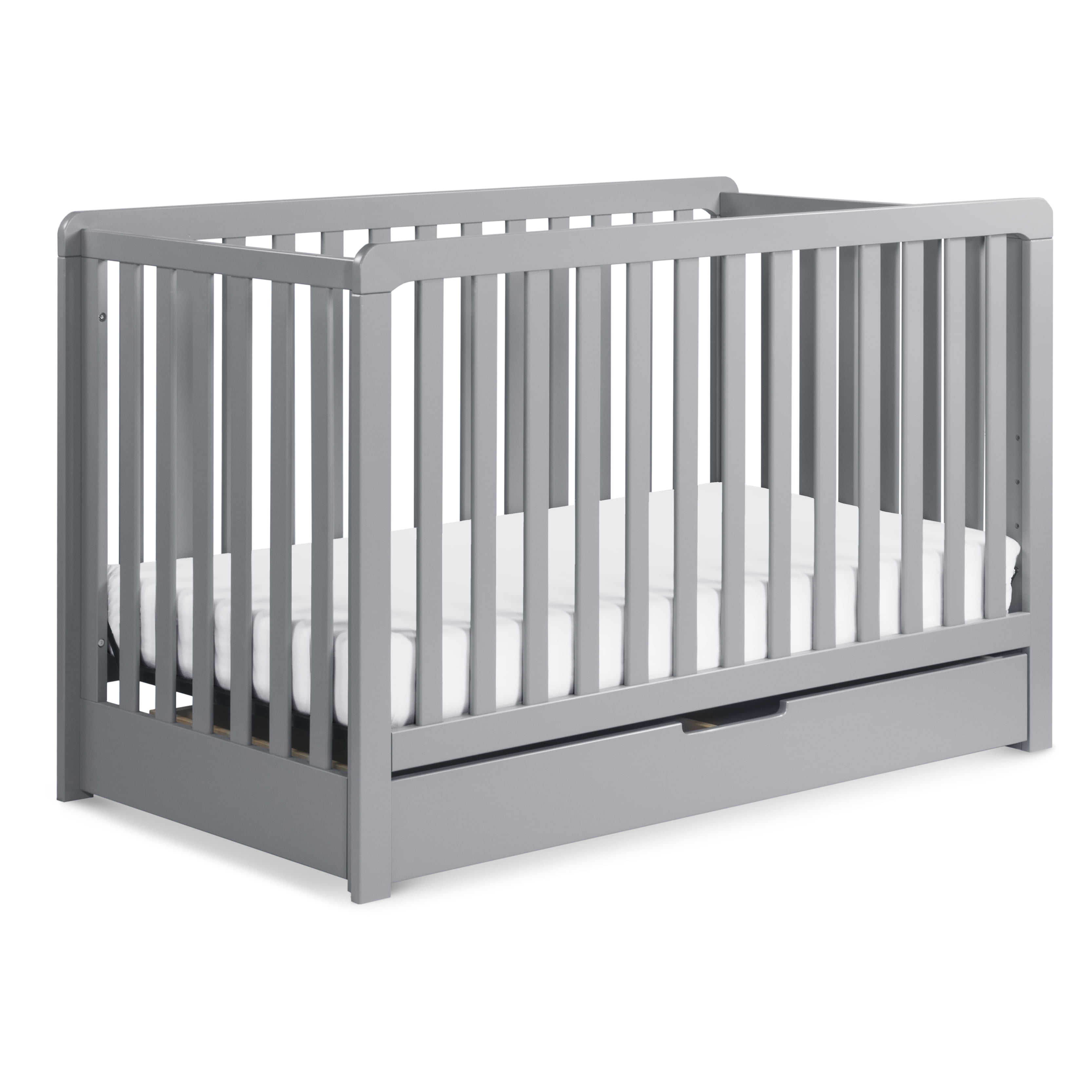 Carter's by DaVinci Colby 4in1 Convertible Crib with Trundle Drawer in Gray