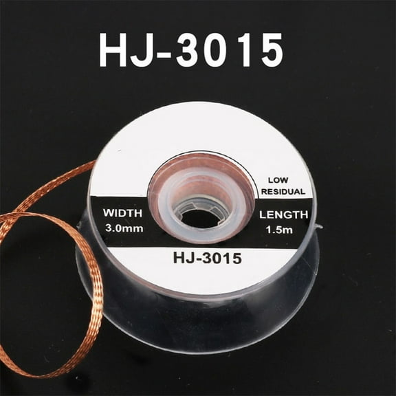 .5M Length Welding Wires Desoldering Braid Solder Remover Wire Repair Tool 3.0mm