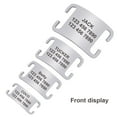 thumbnail image 6 of Personalized Custom Dog Tags Slide On No Noise Pet Cat Dog ID Name Tags for Collar Silencer, 6 of 21