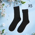 thumbnail image 4 of Calcetines Informales para Hombre, Calcetines Térmicos Cálidos de Invierno, Cómodos Calcetines Suaves para Clima Frío para , Caminar, Senderismo Sunnimix calcetines para hombre, 4 of 8