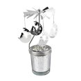 thumbnail image 2 of Portavelas giratorio elegante, portavelas, portavelas para velas de té, candelabro para Navidad, decoración de adorno para fiesta de boda Macarena  Candelabro giratorio, 2 of 8