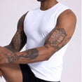 thumbnail image 6 of Cmfcve Big & Tall Men's Summer Tops Dry Fit Workout Running Tank Top Gym Sleeveless Muscle Athletic Shirt, 6 of 9