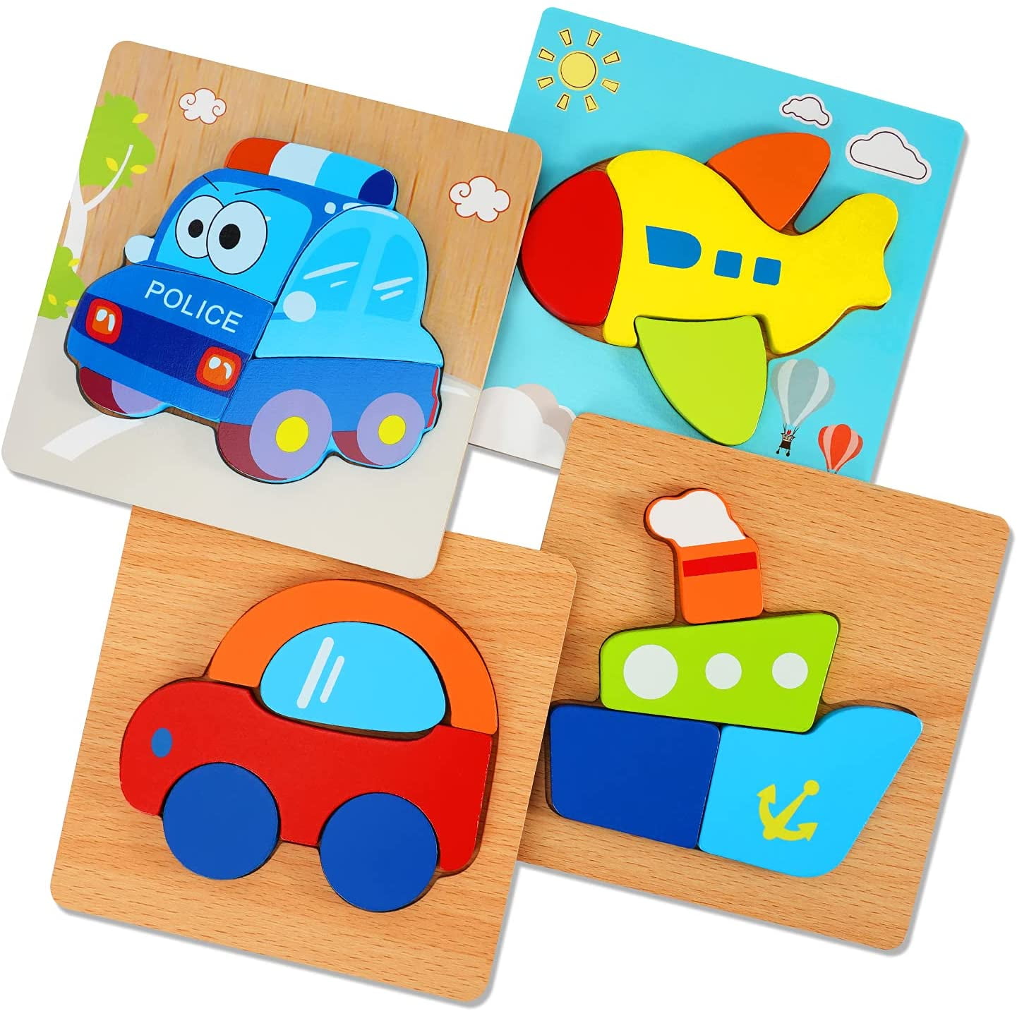 TIDEVAN Caja De Herramientas De Madera Para Niños 41 Piezas - Juego DIY Montessori Para Niños 3 4 5 6 Años Con Banco De Trabajo, Martillo, Destornillador Y Más