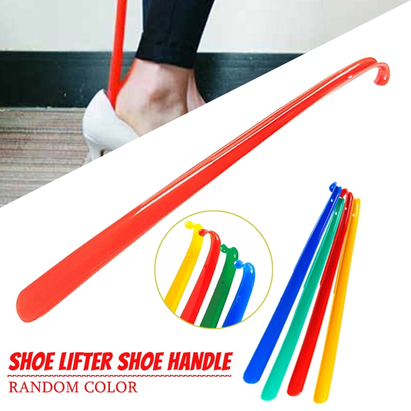 1 Pc Extra Long Shoe Horn Handle Shoehorn Disability Aid Shoe Spoon Plastic