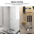 thumbnail image 2 of Gancho Giratorio Multiusos, Gancho Giratorio De 360 ​​Grados, Soporte Para Utensilios De Cocina Sin Perforaciones Con 8 Ganchos Para El Hogar, Baño, Cocina Monstrate HA016683-00, 2 of 7