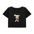 thumbnail image 1 of Camiseta corta informal para mujer, trajes de verano, cuello redondo, para desplazamientos, senderismo, viajes L, 1 of 7