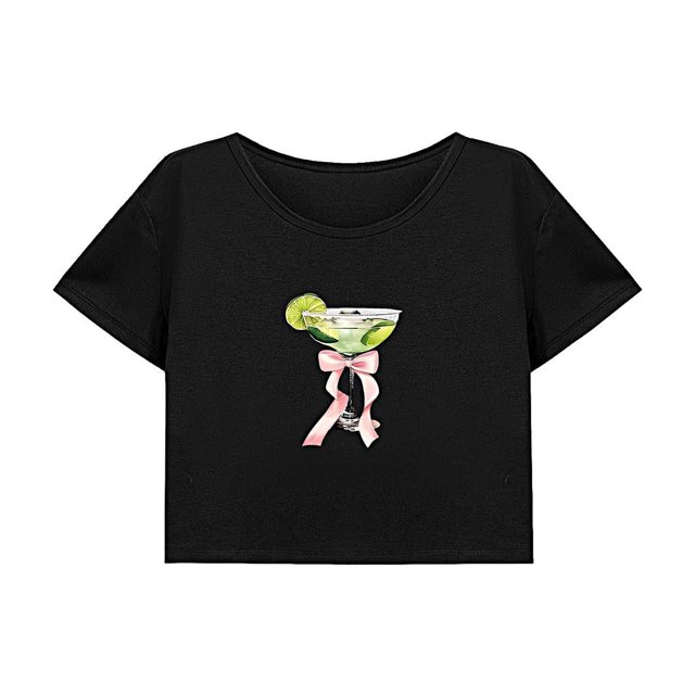 Camiseta corta informal para mujer, trajes de verano, cuello redondo, para desplazamientos, senderismo, viajes L