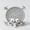 Gray, variant on Handmade Crocheted Cute Animal Coasters, Creative Heat-Insulating Mats for Milk Tea and Coffee Cups, Adorable Decorative Items for Desktop and Photo Props, Creative Home Accessories