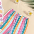 thumbnail image 6 of Girls Summer Outfits Toddler Baby Girls Short Sets 2 Piece Clothing Set Flutter Sleeve Shirt and Short 2-7 Years Girls Summer Set 1-5 Years,3-4 Years, 6 of 6