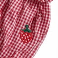 thumbnail image 6 of Glisme Newborn Girl Onesies Crewneck Cartoon Prints Bodysuit Long Sleeve Romper With Snap Closure Lovely Clothes 3-6 Months Red, 6 of 6