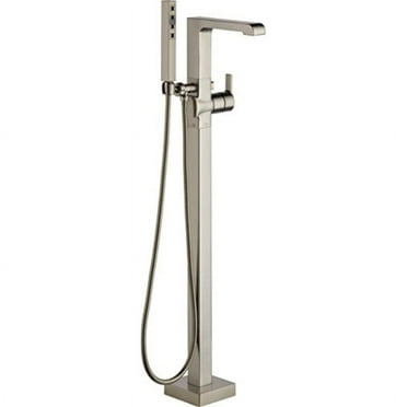Delta Ara Floor Mount Tub Filler Trim, Stainless