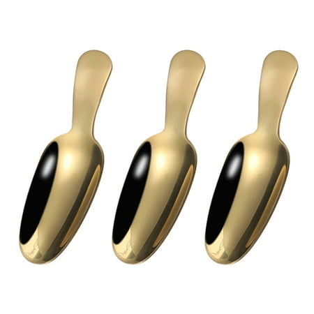 

3Pcs Stainless Steel Short Handle Multi-functional Dessert Scoops Ice Cream Scoops