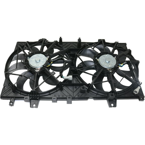 Cooling Fan Assembly Compatible with NISSAN ROGUE 2014-2018 Dual Fan