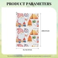 thumbnail image 4 of Lsque Gnome Camping Premium Golf Towel - Ultra Absorbent and Quick Drying Microfiber Towel with Carabiner - Gift for Men -24" X 16", 4 of 8