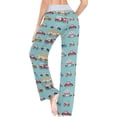 thumbnail image 3 of FREEAMG Childish Pajama Pants for Women Sleepwear Pants Pjs, 3 of 5