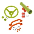 thumbnail image 4 of Equipo de juegos para niños Hugo accesorios de columpios telescopio pirata piezas de barco pirata Verde Rueda de juegos, 4 of 10