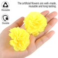 thumbnail image 3 of Spencer 20Pcs Artificial Marigold Flower Heads Petals Silk Cloth Flowers Decorations for Baby Shower Wedding Party Day of the Dead DIY Wreath Garland, 3 of 9