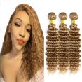 thumbnail image 1 of Hair Bundles Hiaplame Deep Wave Honey Blonde 8-30 pulgadas, 1 of 9