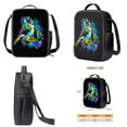 thumbnail image 4 of XYZCANDO Splatter Sea Turtle Print School Backpack Set Large Capacity Book Bag Primary School Bookbag Back-to-School Backpacks Lunch Bag Pencil Case with Zipper Compartment, 4 of 6