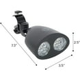 thumbnail image 4 of Grill Light – BBQ Accessory with 10 Bright LED Bulbs for Outdoor Grilling and Cooking – 300-10154, 4 of 4