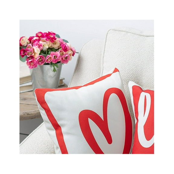 Valentine Pillow Set, Home Decor, Valentine's Day, 2 Pieces