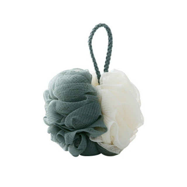 3-Pack Loofah Bath Sponge Set, Exfoliating Mesh Shower Pouf, Soft PE Material for Gentle Skin Scrub, Ideal for Body Wash, Daily Shower & Exfoliation Routine