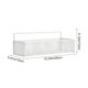thumbnail image 3 of Cesta metálica de pared para almacenamiento en la cocina | Organizador colgante para artículos diversos y de aseo | Cesta de malla metálica para encimera de ducha de baño, 3 of 6