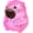 Pink-PK, variant on karymi Super Soft Bear Shaped Slow Rising Squeeze, Adorably Translucent Bear Stress Relieving Decompression Gadget for Adults Portable Sensory Fidget Holiday Gifts