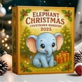 thumbnail image 6 of Kumdkd 2025 Elephants Christmas Countdown Calendar - 2D Arrival Calendar, Interactive Daily Surprises, Durable Materials, Ideal Holiday Gift, Versatile Festive Decor‌, 6 of 6