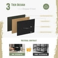 thumbnail image 5 of CONCETTA 4 Fabric Drawers Nightstand, Bed Side Furniture End Table for Closet, Entryway, Dorm, Black, 5 of 8
