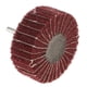 thumbnail image 5 of Rueda abrasiva de pulido de dibujo no tejido con vástago de 6 mm para limpieza de superficies metálicas 60 x 25 x 6 mm de grano rojo, 5 of 8