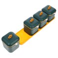 thumbnail image 4 of Shisuyan North European Style Kitchen Condiment Jar Set 4-Piece Seasoning Storage Pot Easy To Clean Comfortable To Hold, 4 of 8
