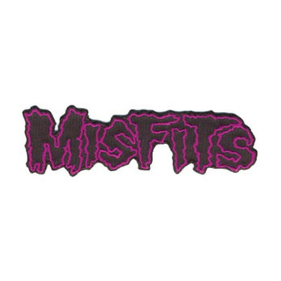Misfits Men's Logo Embroidered Patch Black