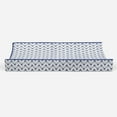 thumbnail image 6 of Bacati - Bucks Navy Quilted Muslin Changing Pad Cover, 6 of 10