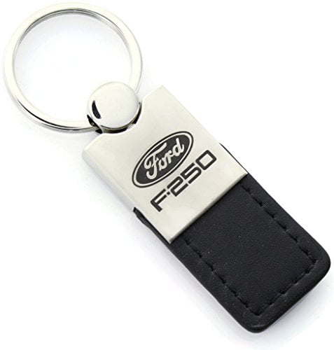 Details about   Ford Superduty Keychain & Keyring Duo Premium Black Leather