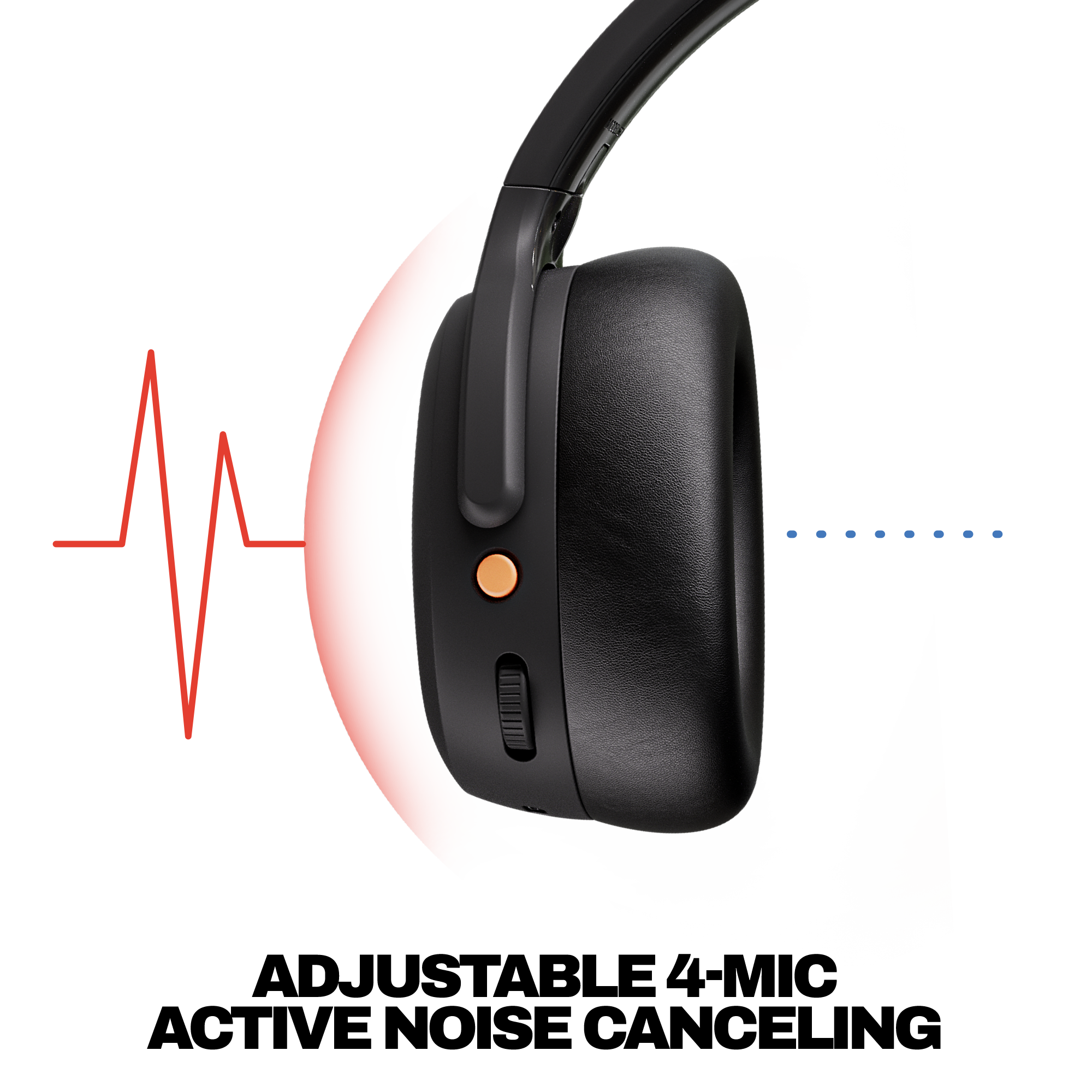 Skullcandy Crusher ANC XT 2 Noise Cancelling Headphones, Black photo 4
