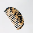 thumbnail image 3 of Peine de tablero de acetato Seitruly semicircular cuidado del cabello color carey, 3 of 6