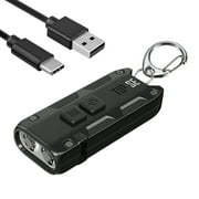 Nitecore Tip SE 700 Lumen Rechargeable Keyschin EDC Flashlight w/ USB-C charging cable (Black)