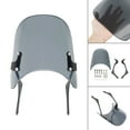 thumbnail image 3 of Windshield WindScreen fit for HONDA Trail 125 CT110 CT125 Hunter Cub 2021-2023 Gray, 3 of 5