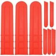 thumbnail image 3 of Miangastore Housse de Barre de Tronçonneuse Rouge 8 Pcs 17.3x3.9x0.5 Po, 3 of 8