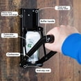 thumbnail image 4 of 12/16oz Aluminum Can Crusher, Heavy Duty Metal Wall Mounted Soda Beer Can Smasher Recycling Tool, Black, 4 of 12