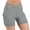 Gray, variant on ZyeKqe Yoga Shorts for Women High Waisted Stretchy Butt Lifting Yoga Running Workout Shorts with Pockets