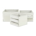 thumbnail image 1 of Rustic Farmstead Light Gray Wooden Crate Set, 1 of 1